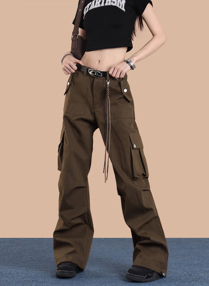 Ruched Lanyard Trousers