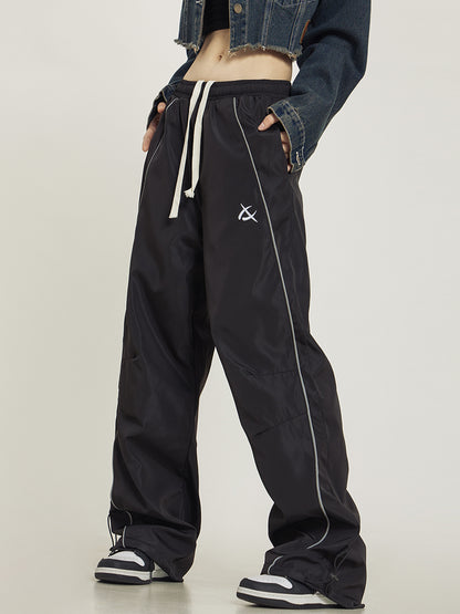 Curved Line Track Pants