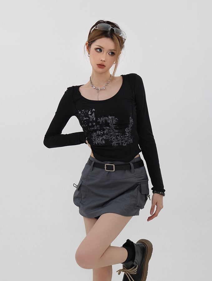 Cargo Mini Skirt