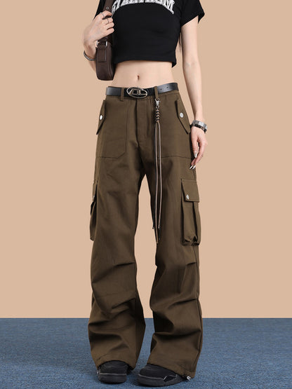 Ruched Lanyard Trousers