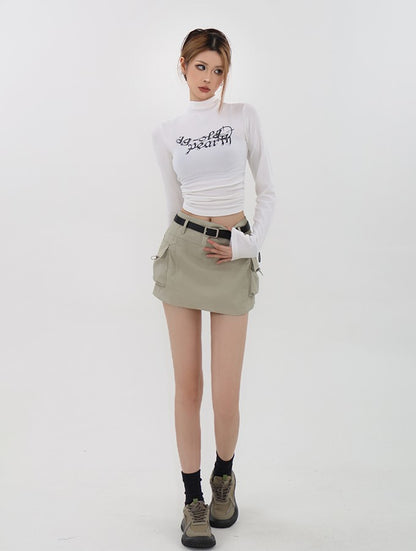 Cargo Mini Skirt