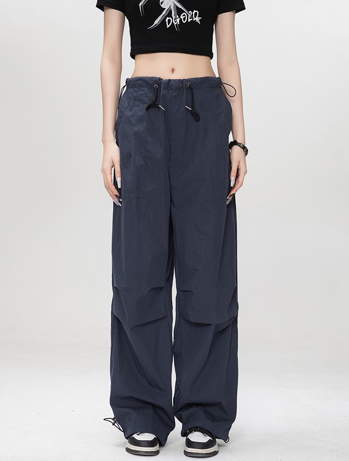 Drawstring Cargo Pants