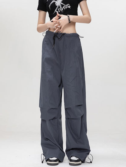 Drawstring Cargo Pants