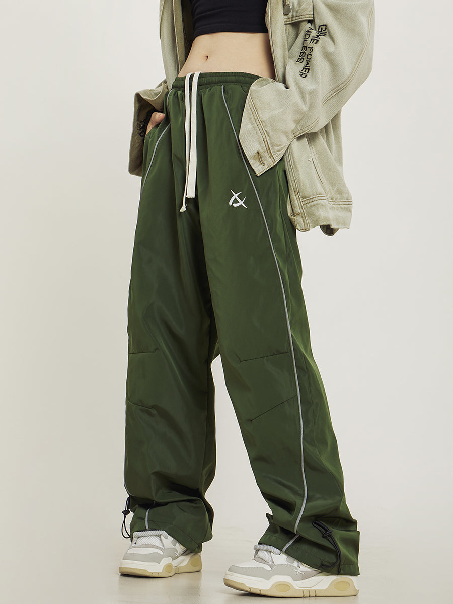 Curved Line Track Pants