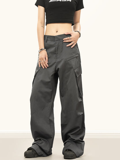 Multipocket Straight-Leg Trousers