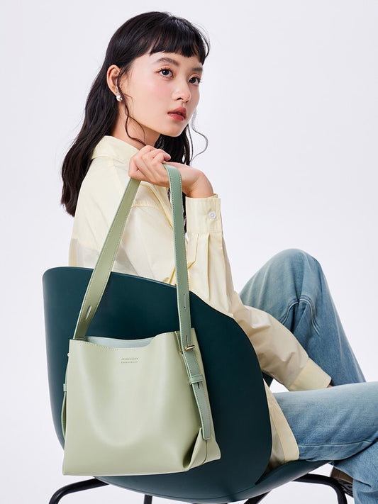 Muji Adjustable Strap Bucket Bag