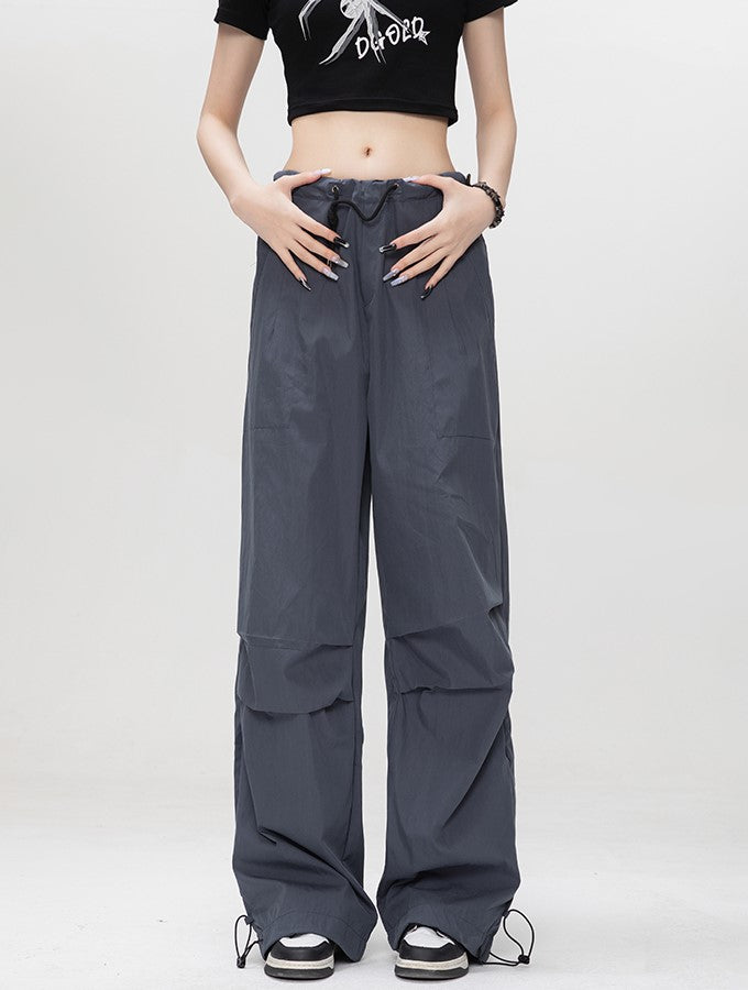 Drawstring Cargo Pants