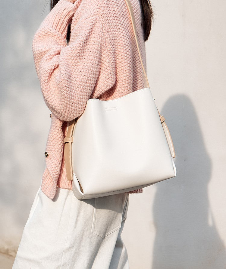 Muji Adjustable Strap Bucket Bag