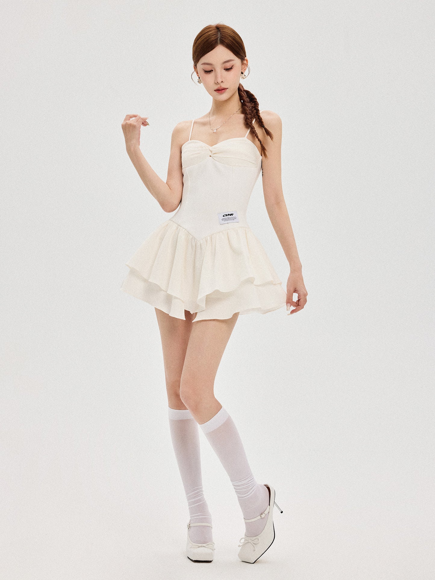 Sweetheart Ballet Style Mini Dress