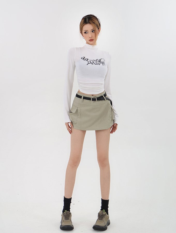 Cargo Mini Skirt