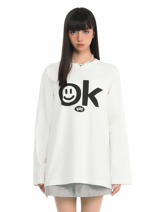 Smiling OK Long Sleeve