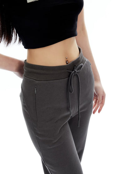 High-Waisted Slightly Flared Lounge Pants