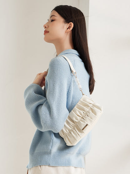 Nami Ruffled Shoulder Bag