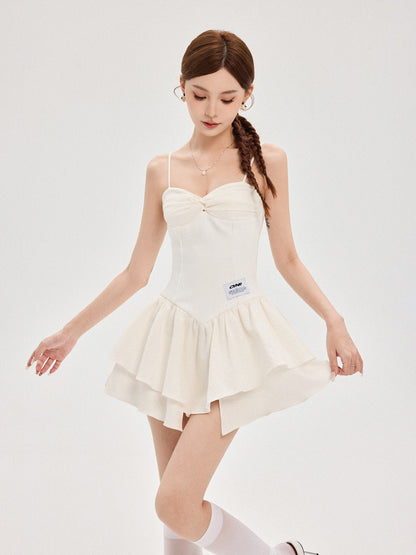 Sweetheart Ballet Style Mini Dress