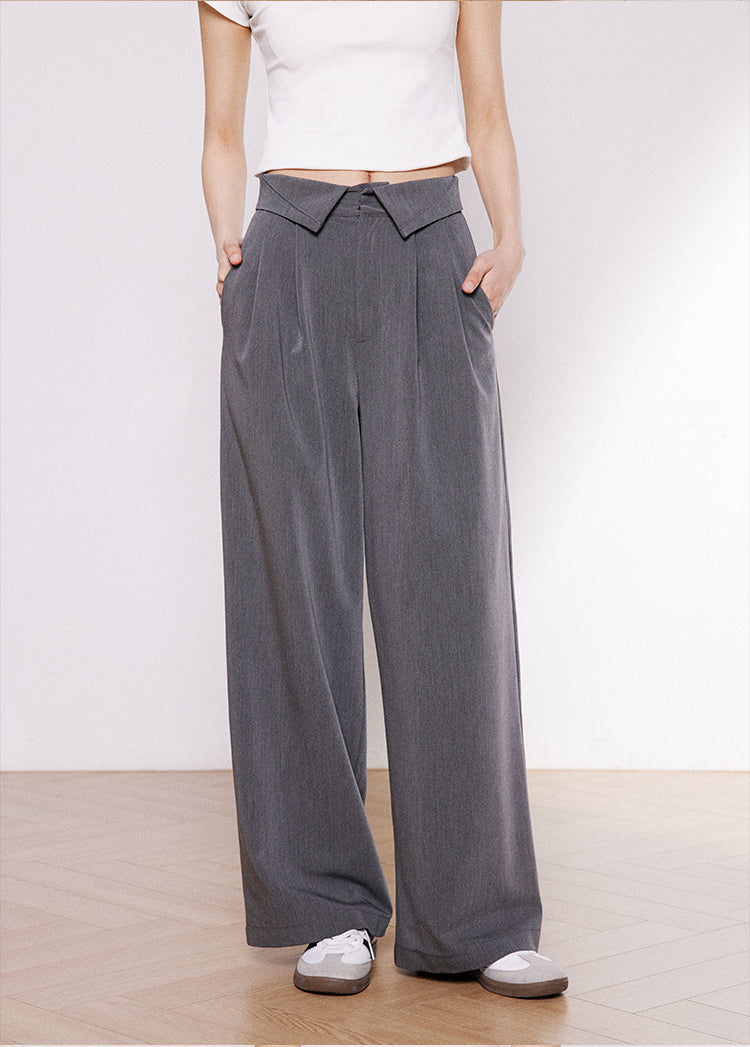 Fold-Over Trousers