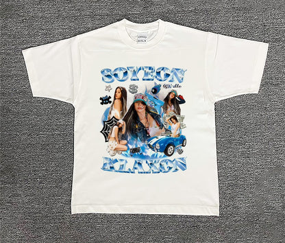 (G)I-DLE Klaxon Inspired Vintage T-Shirt