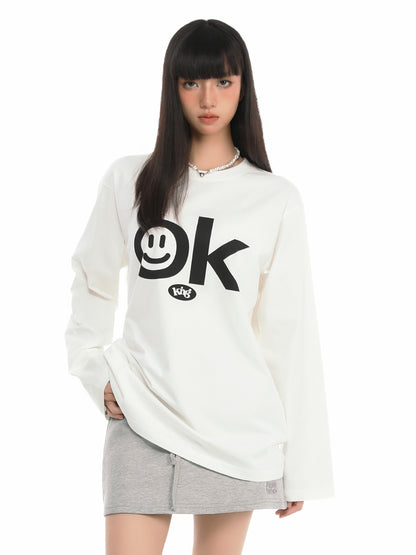 Smiling OK Long Sleeve