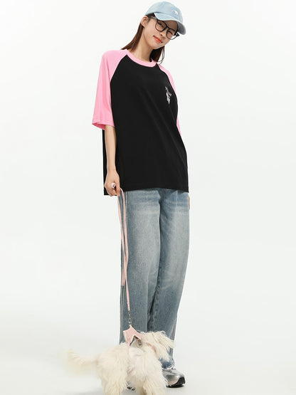 Maltese Archive Raglan Sleeve T-Shirt