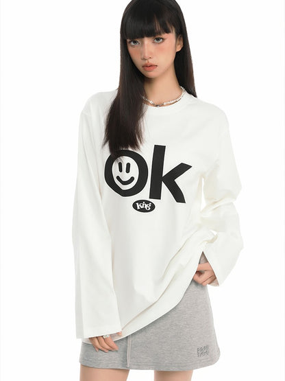 Smiling OK Long Sleeve