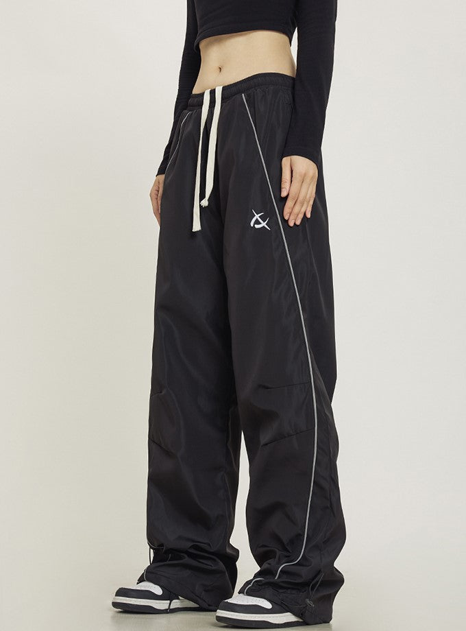 Curved Line Track Pants