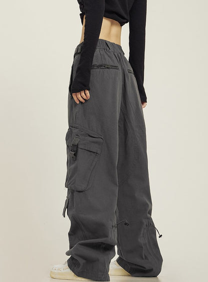 Side Slant Pocket Cargo Pants