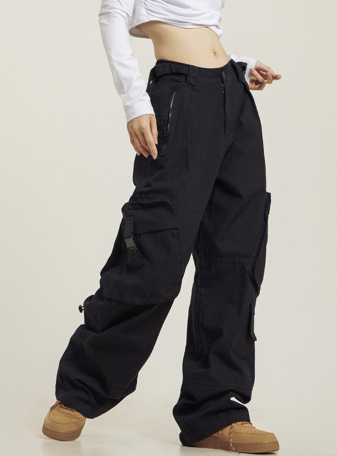 Side Slant Pocket Cargo Pants