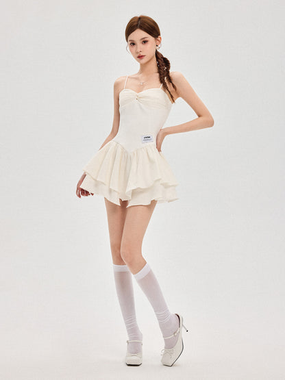 Sweetheart Ballet Style Mini Dress