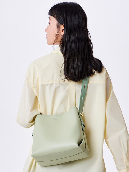 Muji Adjustable Strap Bucket Bag