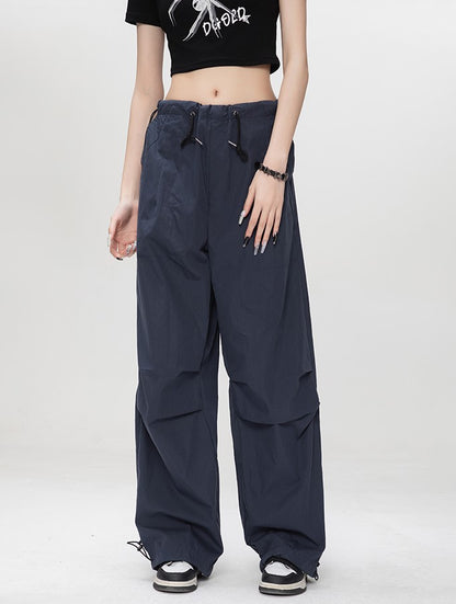 Drawstring Cargo Pants