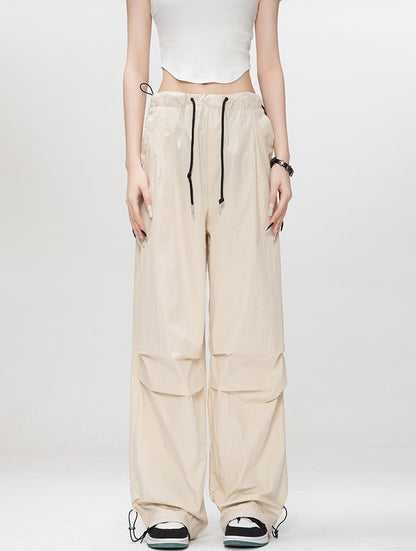 Drawstring Cargo Pants