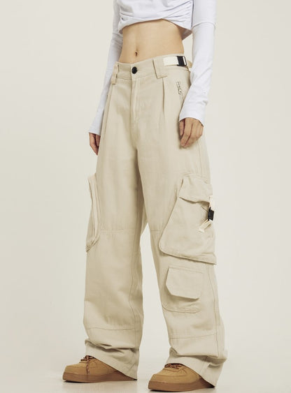 Side Slant Pocket Cargo Pants