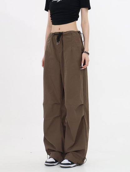 Drawstring Cargo Pants