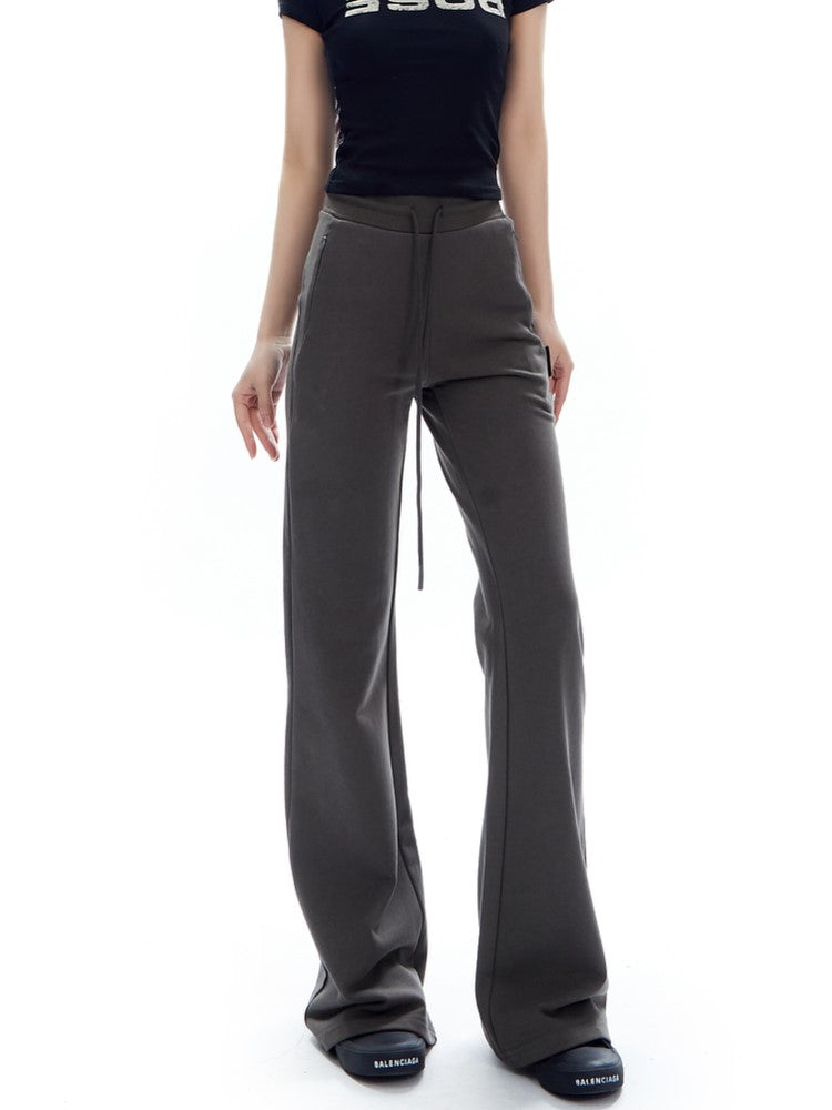 High-Waisted Slightly Flared Lounge Pants