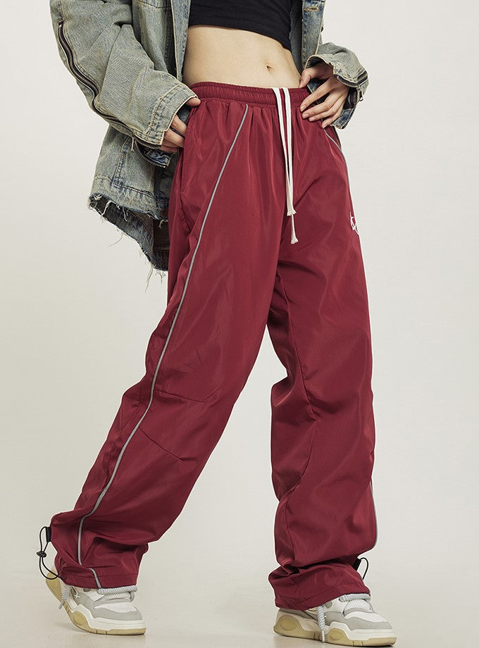 Curved Line Track Pants