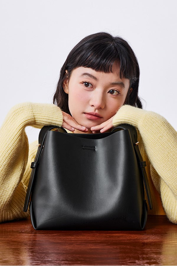 Muji Adjustable Strap Bucket Bag