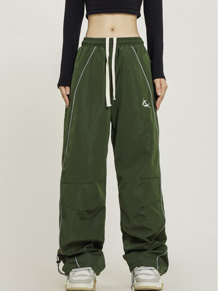 Curved Line Track Pants