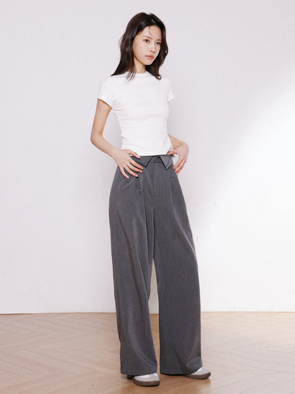 Fold-Over Trousers