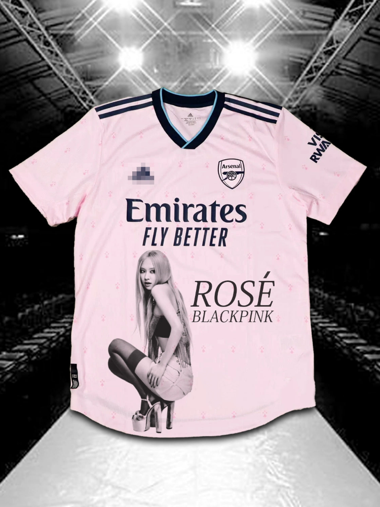 Rose Arsenal Jersey