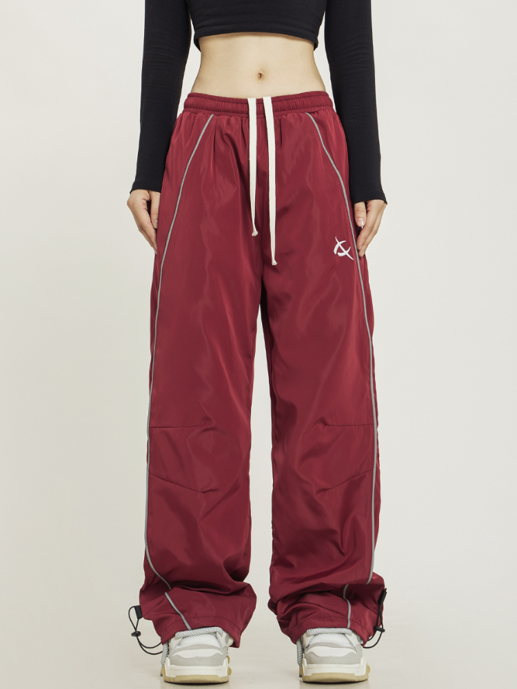 Curved Line Track Pants