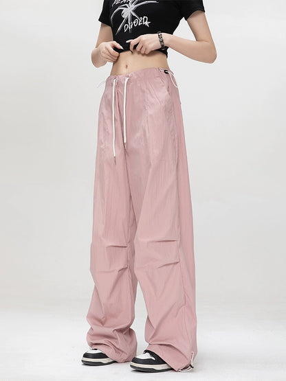 Drawstring Cargo Pants