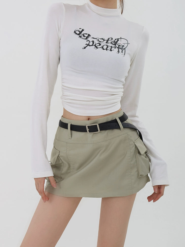 Cargo Mini Skirt