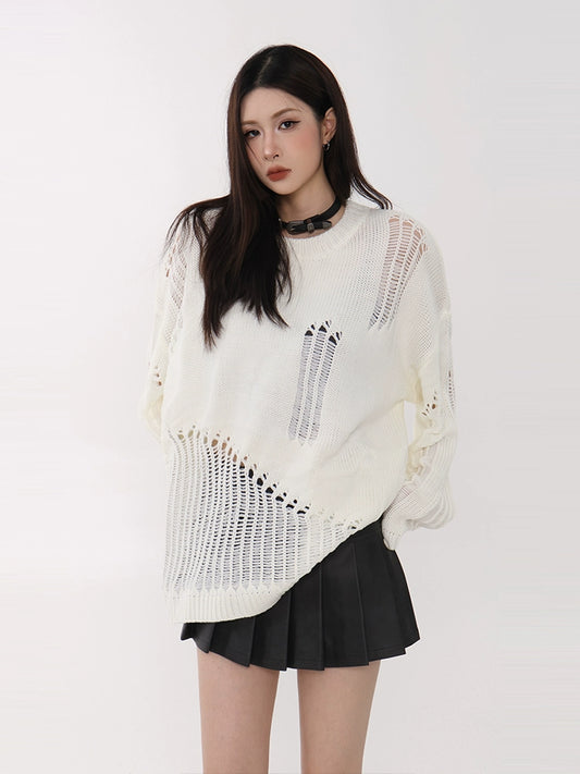 Mina Distressed Sweater